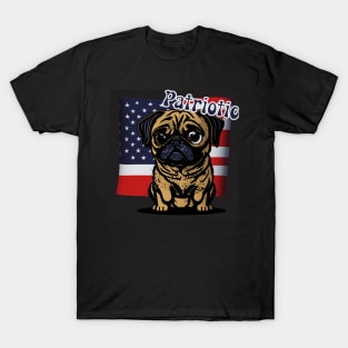 pug 4th of july T-Shirt